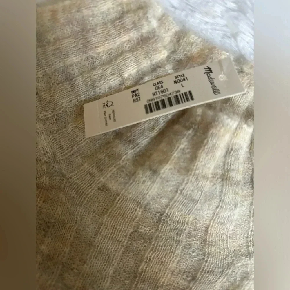Madewell Women’s Alpaca-Blend Mockneck Sweater